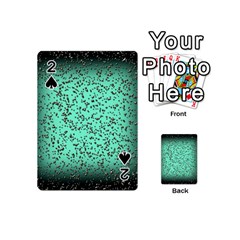 Grunge Rain Frame Playing Cards 54 (mini) 