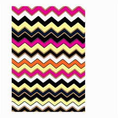 Colorful Chevron Pattern Stripes Pattern Small Garden Flag (two Sides)