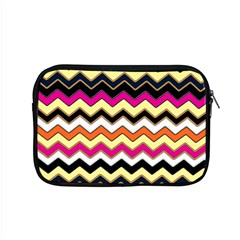 Colorful Chevron Pattern Stripes Pattern Apple Macbook Pro 15  Zipper Case by Simbadda