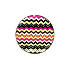 Colorful Chevron Pattern Stripes Pattern Hat Clip Ball Marker (10 Pack)