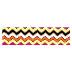 Colorful Chevron Pattern Stripes Pattern Satin Scarf (oblong)