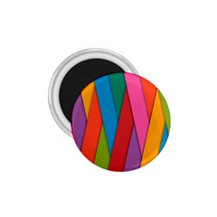 Colorful Lines Pattern 1 75  Magnets