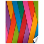 Colorful Lines Pattern Canvas 12  x 16   11.86 x15.41  Canvas - 1