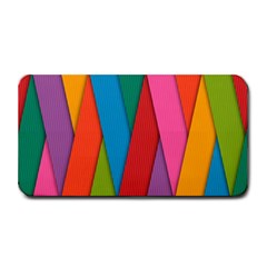 Colorful Lines Pattern Medium Bar Mats