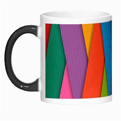 Colorful Lines Pattern Morph Mugs by Simbadda