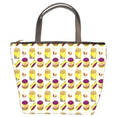 Hamburger And Fries Bucket Bags