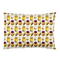 Hamburger And Fries Pillow Case