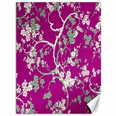 Floral Pattern Background Canvas 36  X 48  