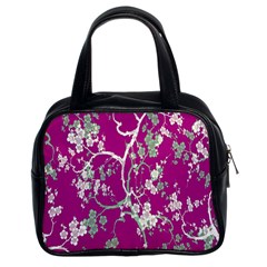 Floral Pattern Background Classic Handbags (2 Sides) by Simbadda