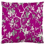 Floral Pattern Background Standard Flano Cushion Case (Two Sides) Front