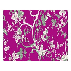 Floral Pattern Background Double Sided Flano Blanket (large) 