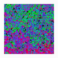 Green Purple Pink Background Medium Glasses Cloth (2-Side)