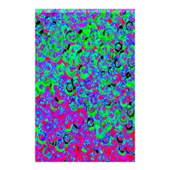 Green Purple Pink Background Shower Curtain 48  x 72  (Small) 