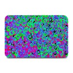 Green Purple Pink Background Plate Mats 18 x12  Plate Mat