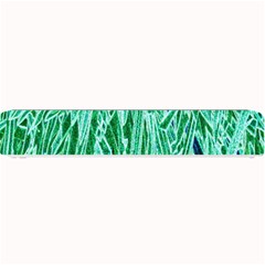 Green Background Pattern Small Bar Mats