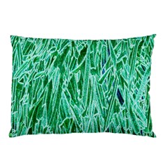 Green Background Pattern Pillow Case