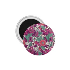 Seamless Floral Pattern Background 1.75  Magnets