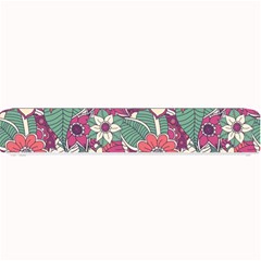 Seamless Floral Pattern Background Small Bar Mats