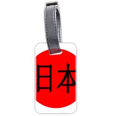 Japan Japanese Rising Sun Culture Luggage Tags (two Sides) by Simbadda