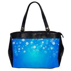 Blue Dot Star Office Handbags by Simbadda