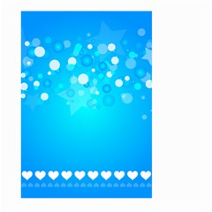 Blue Dot Star Large Garden Flag (two Sides)