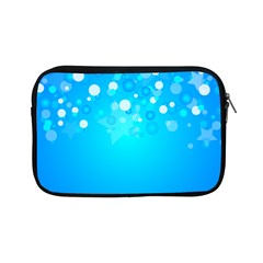 Blue Dot Star Apple Ipad Mini Zipper Cases by Simbadda