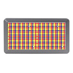 Yellow Blue Red Lines Color Pattern Memory Card Reader (mini)