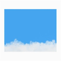 Blue Sky Clouds Day Small Glasses Cloth