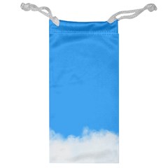 Blue Sky Clouds Day Jewelry Bag