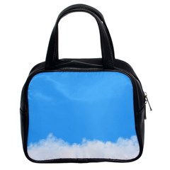 Blue Sky Clouds Day Classic Handbags (2 Sides)