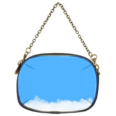 Blue Sky Clouds Day Chain Purses (One Side) 