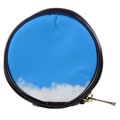 Blue Sky Clouds Day Mini Makeup Bags