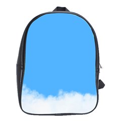 Blue Sky Clouds Day School Bags(Large) 