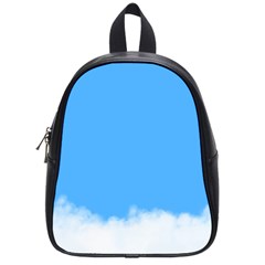 Blue Sky Clouds Day School Bags (Small) 