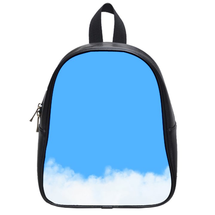 Blue Sky Clouds Day School Bags (Small) 