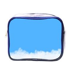 Blue Sky Clouds Day Mini Toiletries Bags