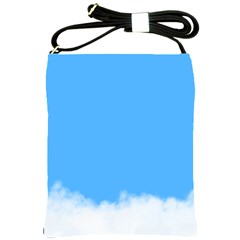 Blue Sky Clouds Day Shoulder Sling Bags