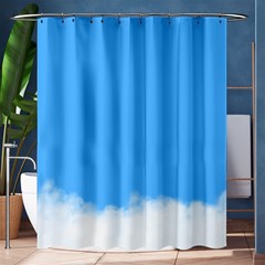 Blue Sky Clouds Day Shower Curtain 60  X 72  (medium) 