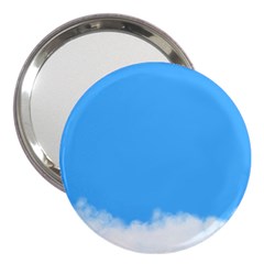 Blue Sky Clouds Day 3  Handbag Mirrors