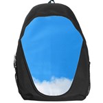 Blue Sky Clouds Day Backpack Bag Front