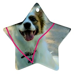 I Love You Ornament (star)