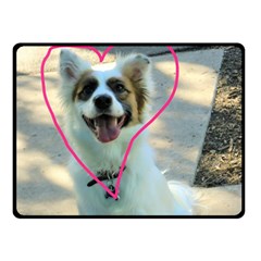 I Love You Double Sided Fleece Blanket (small) 