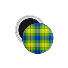 Spring Plaid Yellow 1 75  Magnets by Simbadda