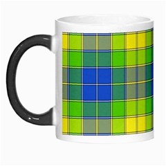 Spring Plaid Yellow Morph Mugs