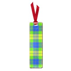 Spring Plaid Yellow Small Book Marks by Simbadda