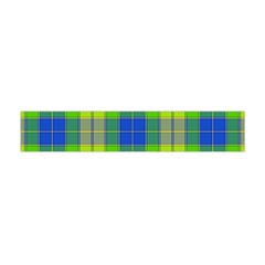 Spring Plaid Yellow Flano Scarf (mini) by Simbadda