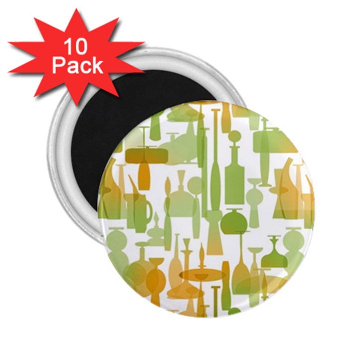 Angerine Blenko Glass 2.25  Magnets (10 pack) 