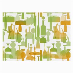 Angerine Blenko Glass Large Glasses Cloth (2-side) by Simbadda