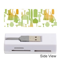 Angerine Blenko Glass Memory Card Reader (stick) 