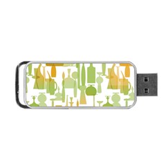 Angerine Blenko Glass Portable Usb Flash (one Side)